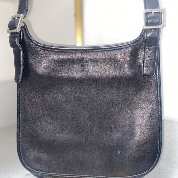 CC1-Coach Vintage Small Hippie Flap Leather Shoulder/Crossbody Bag GUC - Picture 12 of 15